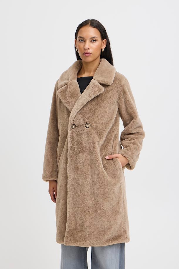 Rich Taupe Cosy Jacket