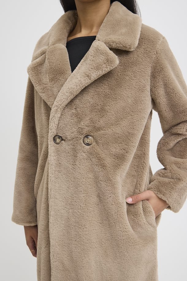 Rich Taupe Cosy Jacket