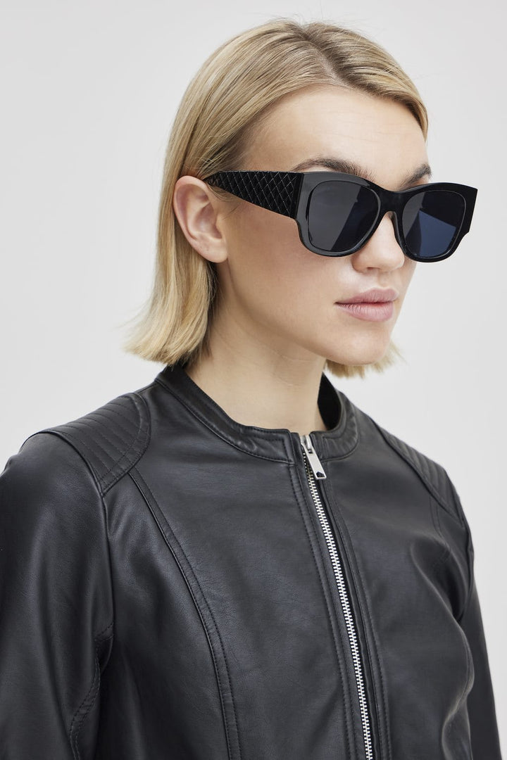 Black Biker Jacket