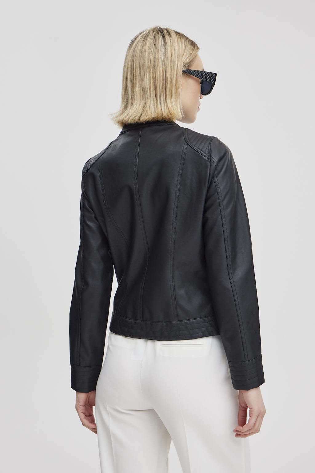 Black Biker Jacket