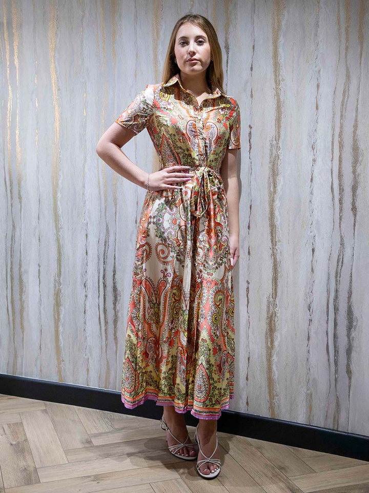 Aurora Maxi Shirt Dress