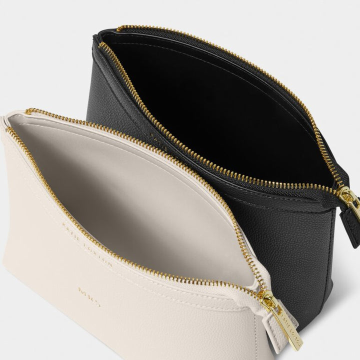 Mr and Mrs wash bags