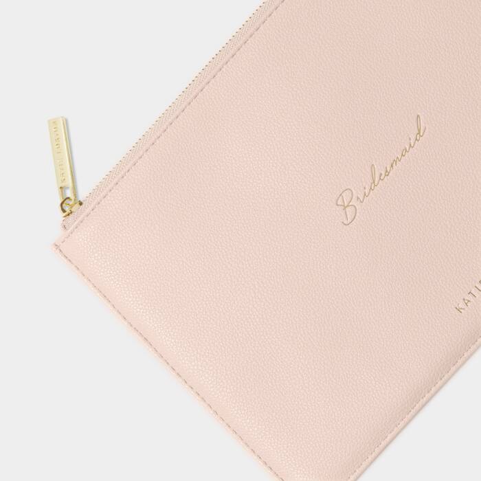 Bridesmaid sentiment pouch