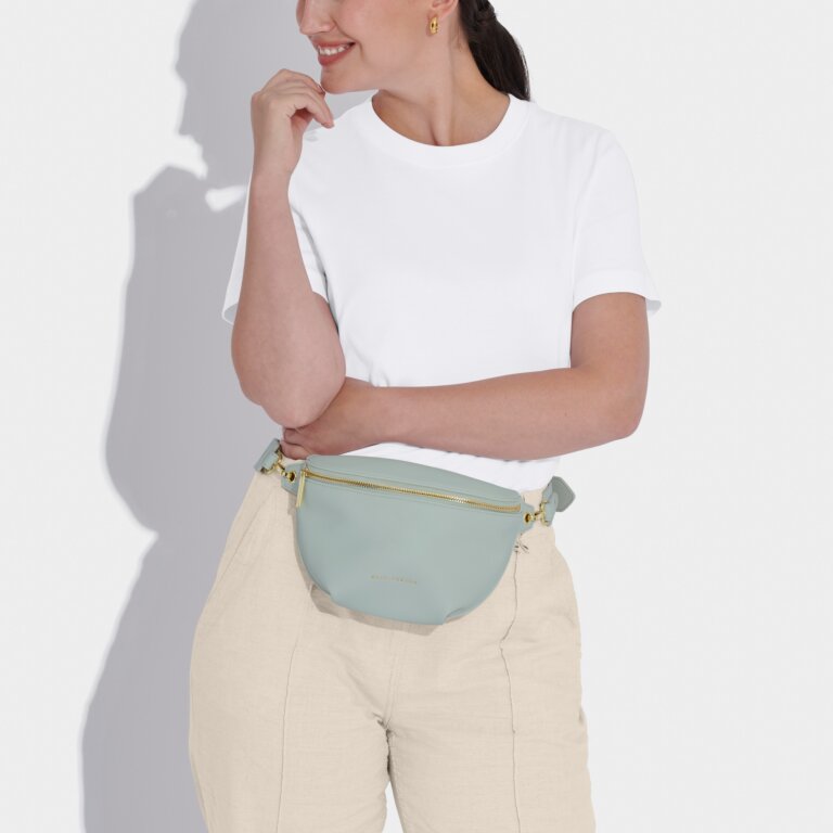 Maya belt bag in Duck egg blue
