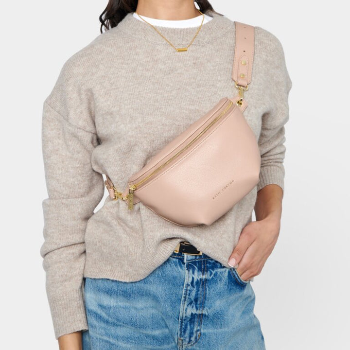 Maya belt bag nude pink