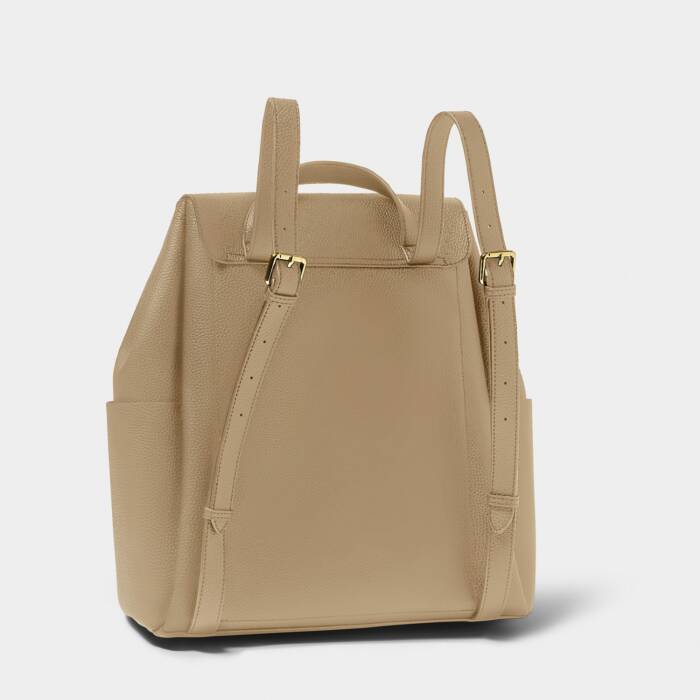 Romy large backpack in Taupe