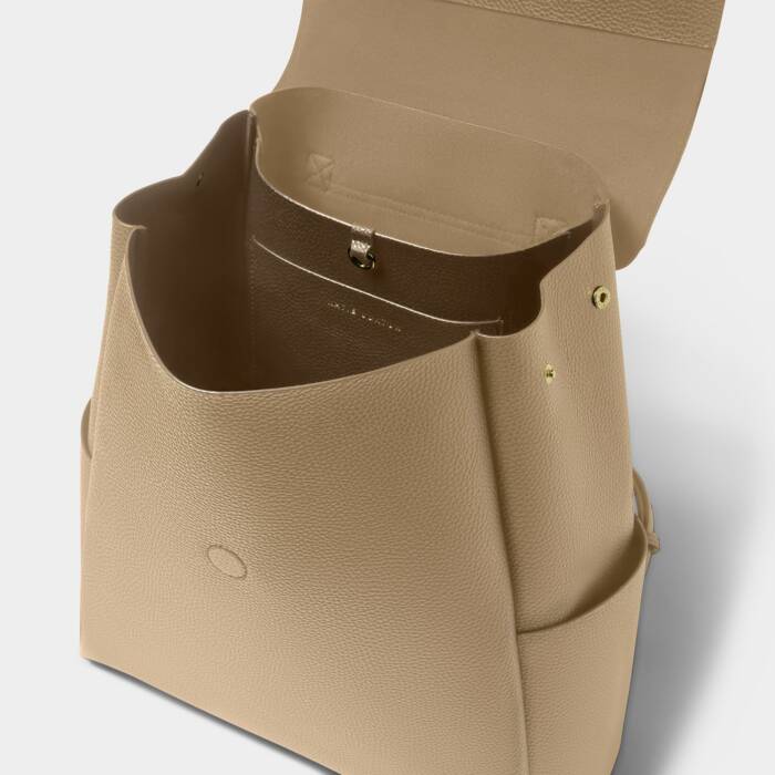 Romy large backpack in Taupe