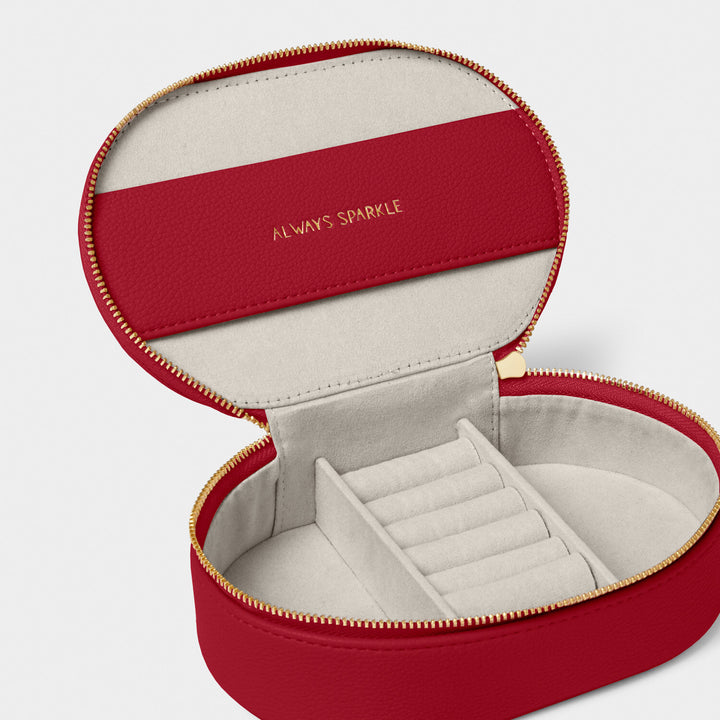 Oval Jewellery Box