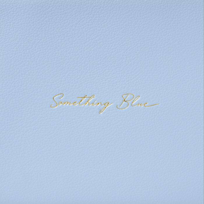 Bridal sentiment pouch something blue