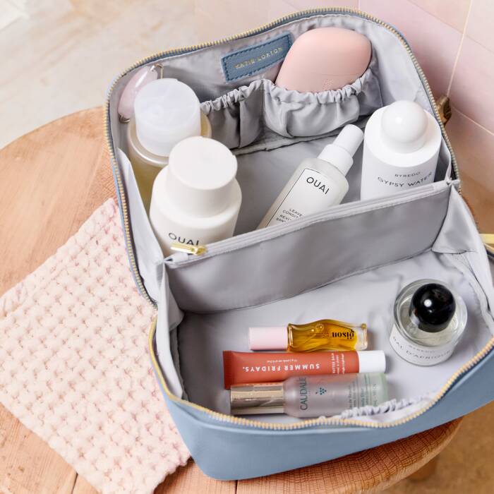 Large make up bag and wash bag