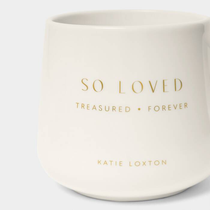 So loved  porcelain mug