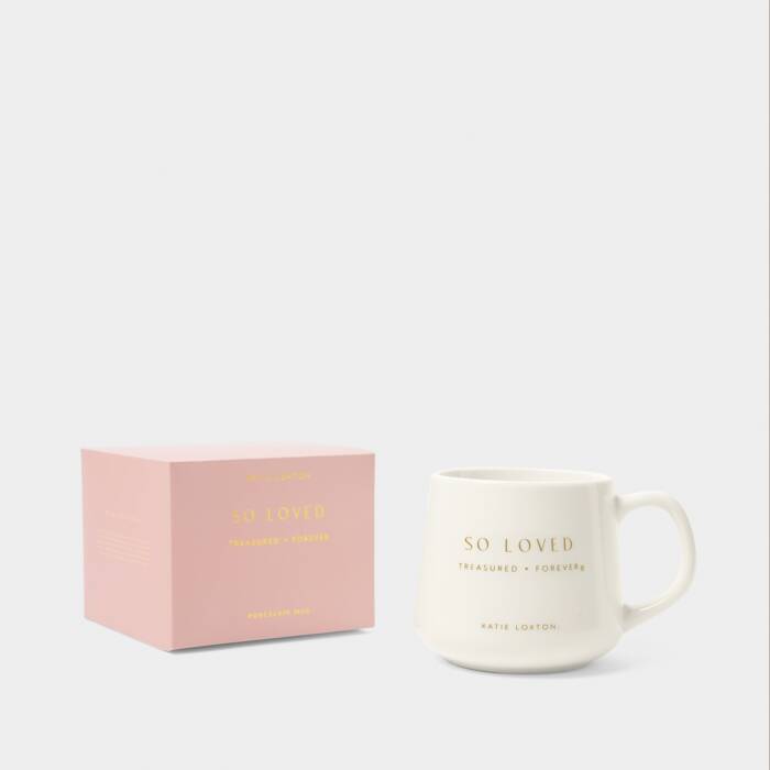So loved  porcelain mug
