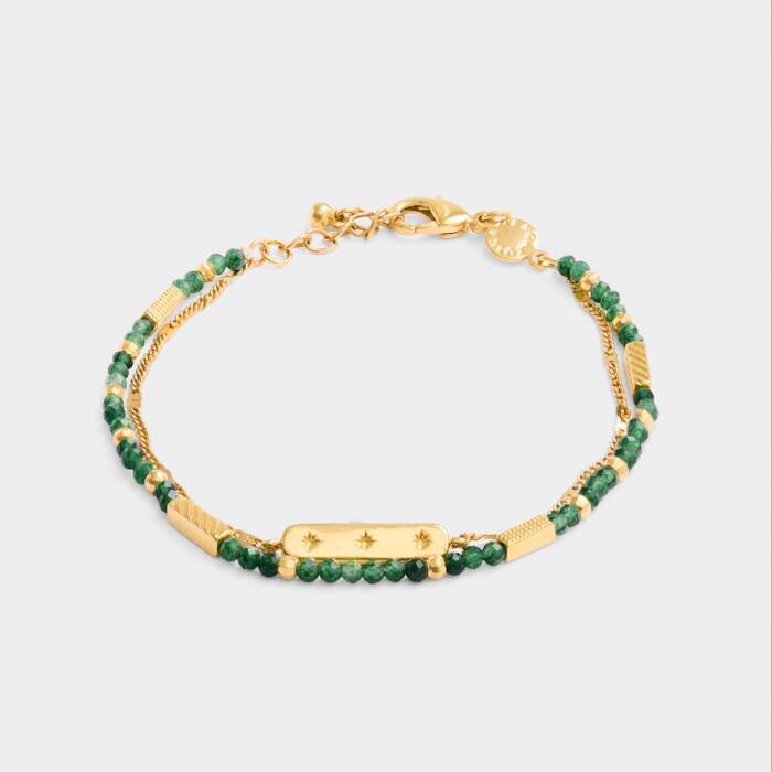 May birthday stone bracelet