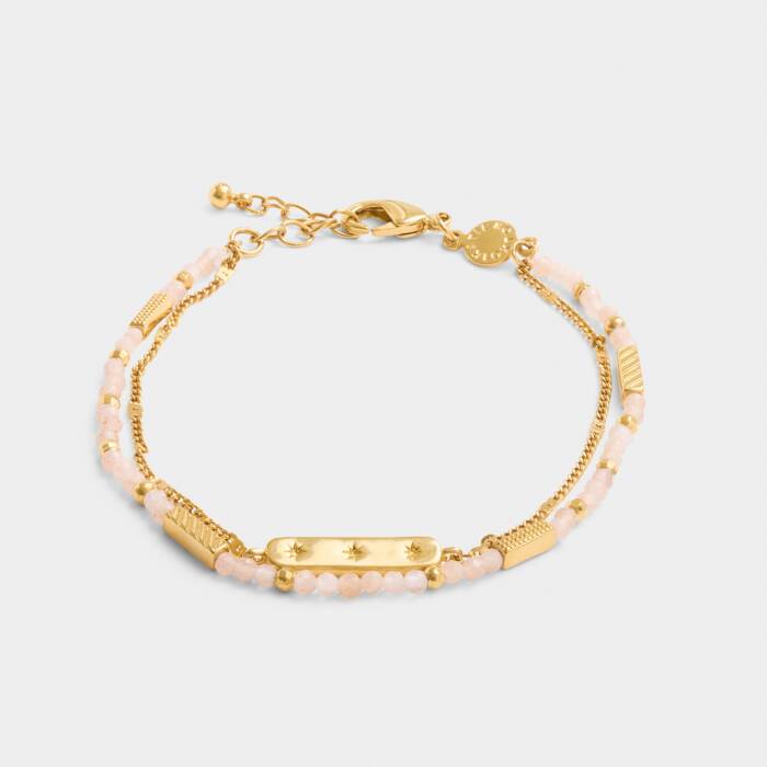 July birthday stone bracelet