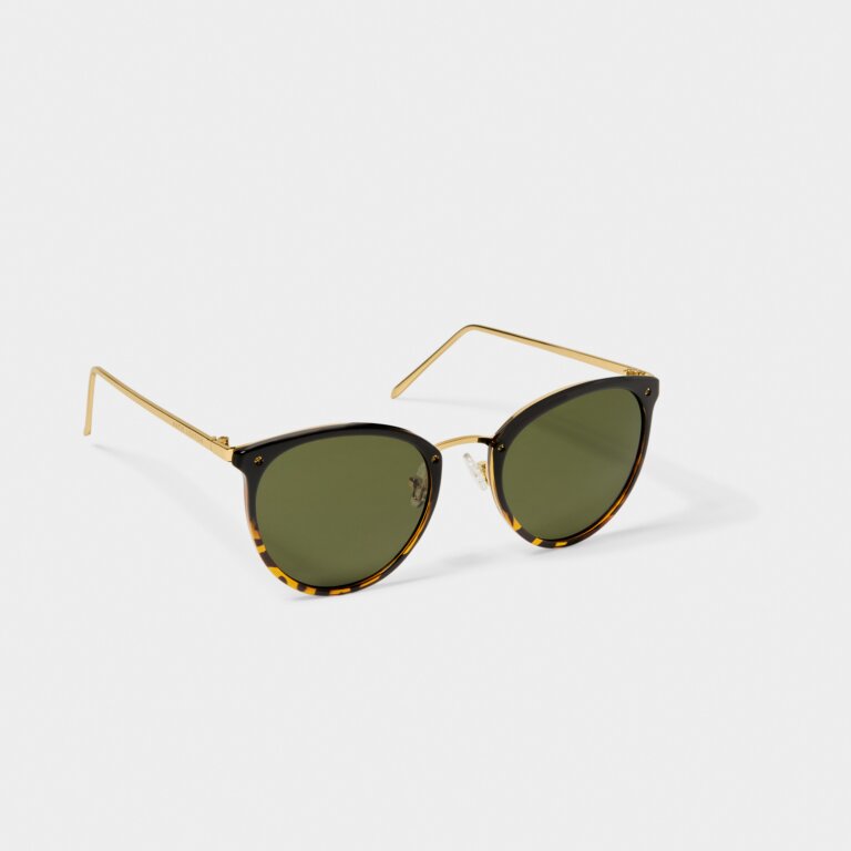 Santorini sunglasses black Tortoiseshell