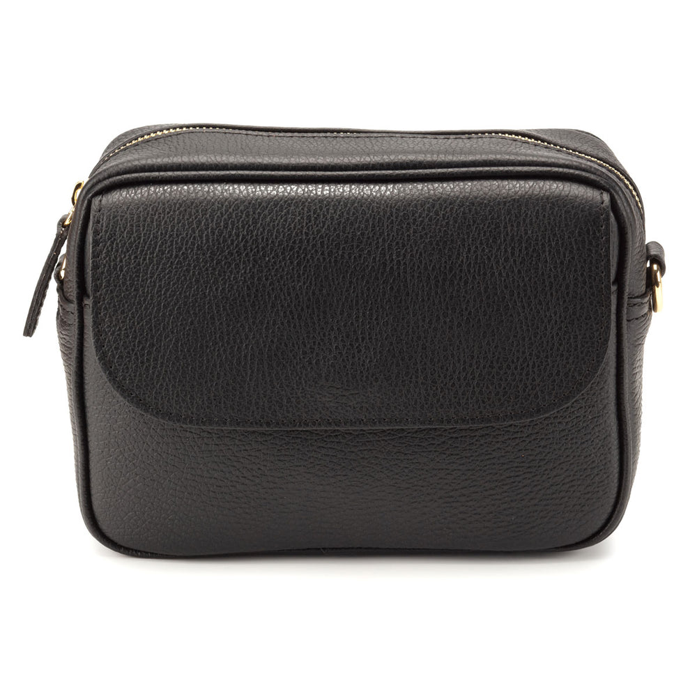Crossbody Town bag in Black