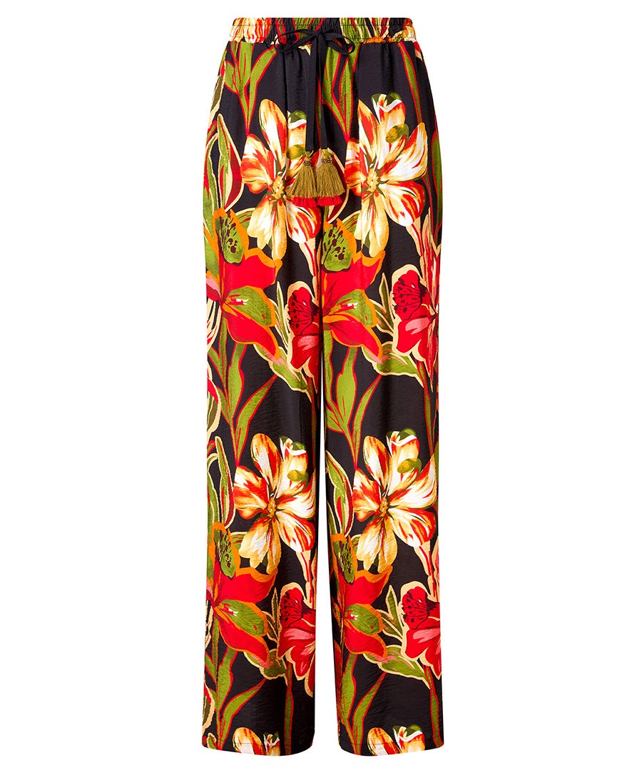 Paloma Printed Floral Wide Leg Trousers