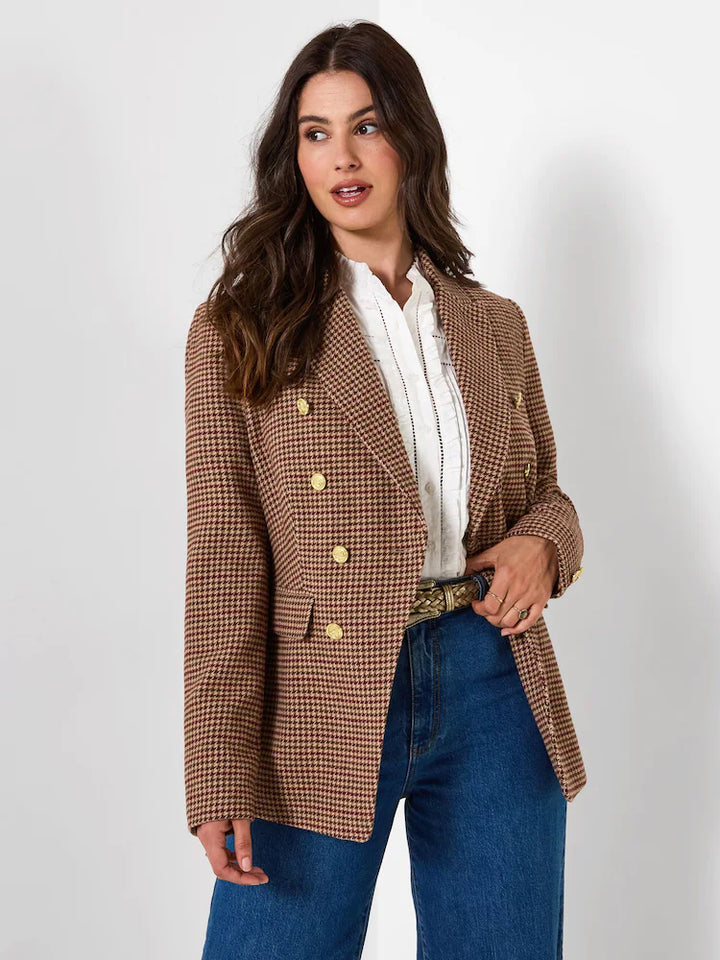 Joe Browns  Freya Asymmetric Check Jacket