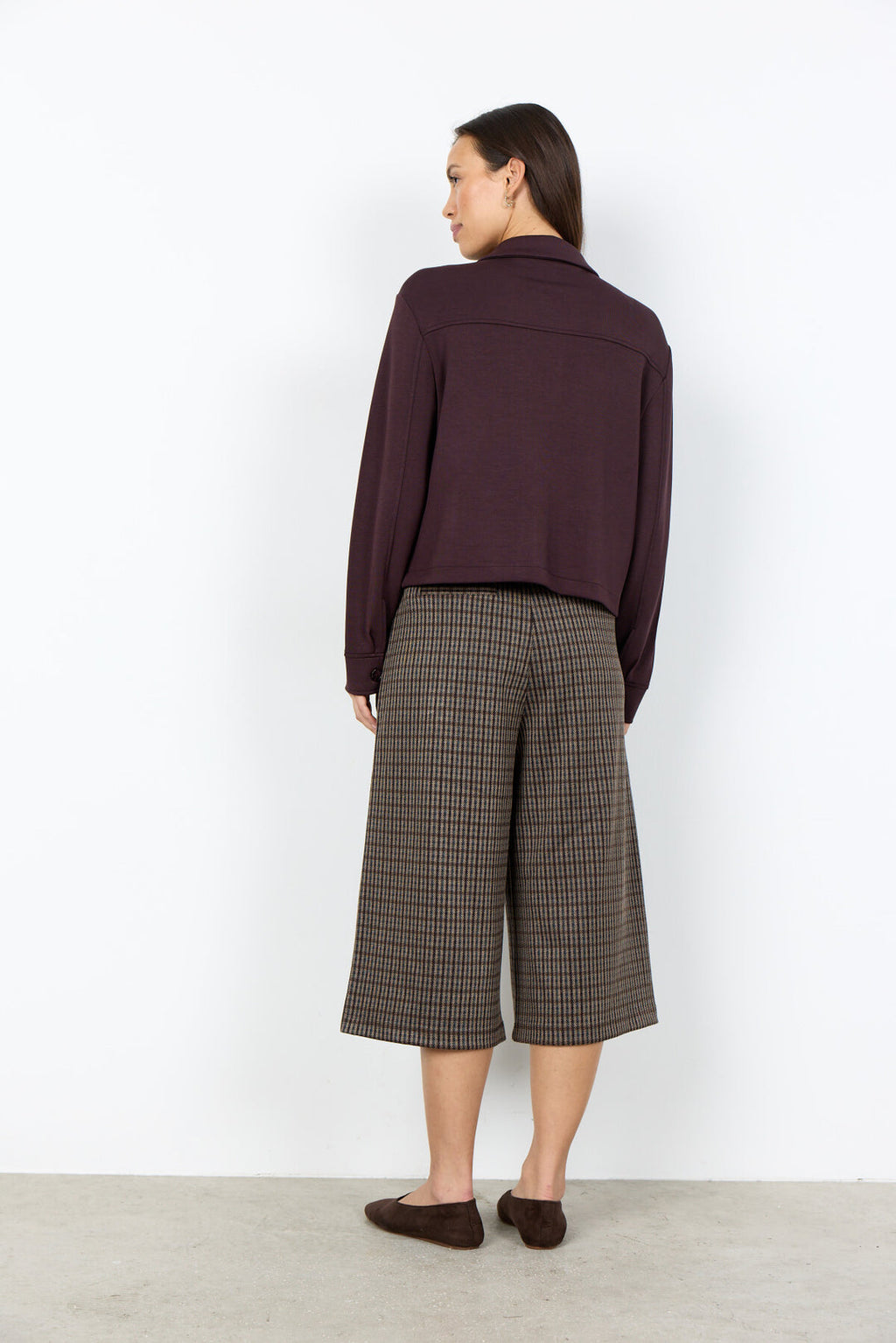 Soya concept Dark Plum cardigan