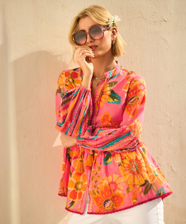 Sunshine Days Printed Top