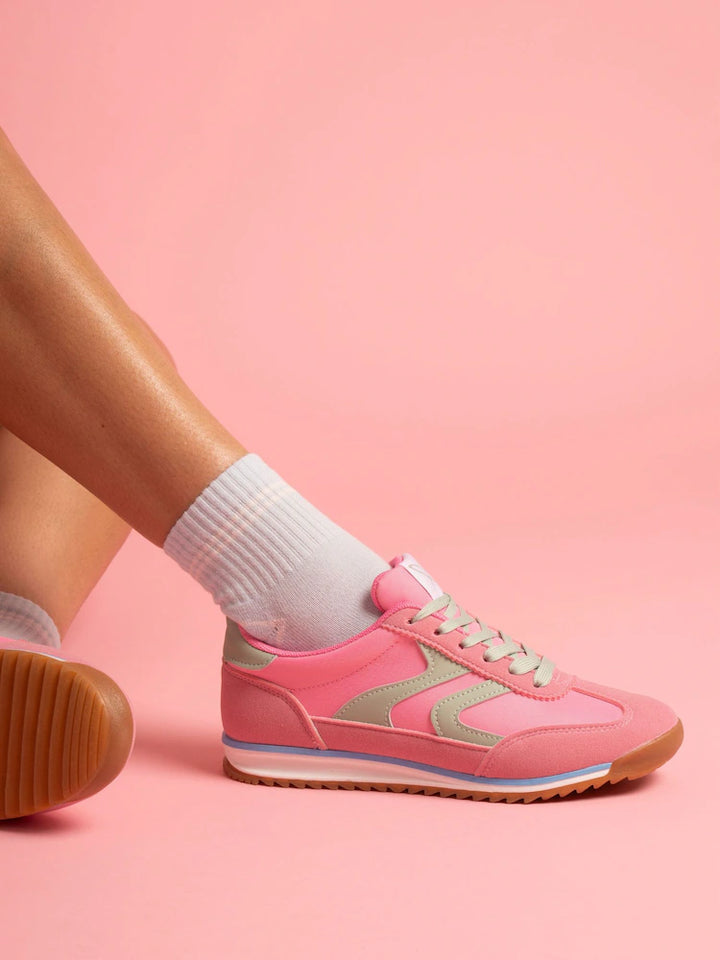 Zoe in pink trainer size 5 ,6 and 8 available