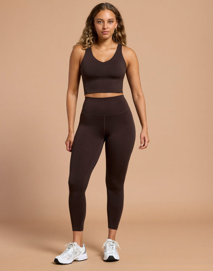 Day Kind 7/8 Legging in Mocha Bean