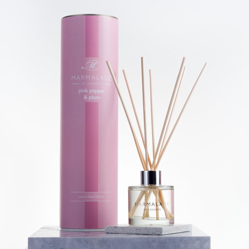 Pink Pepper &amp; Plum Reed Diffuser