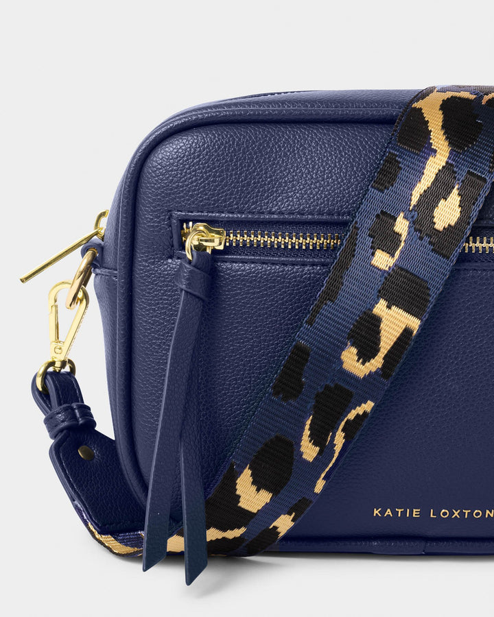 Hallie crossbody bag in Navy