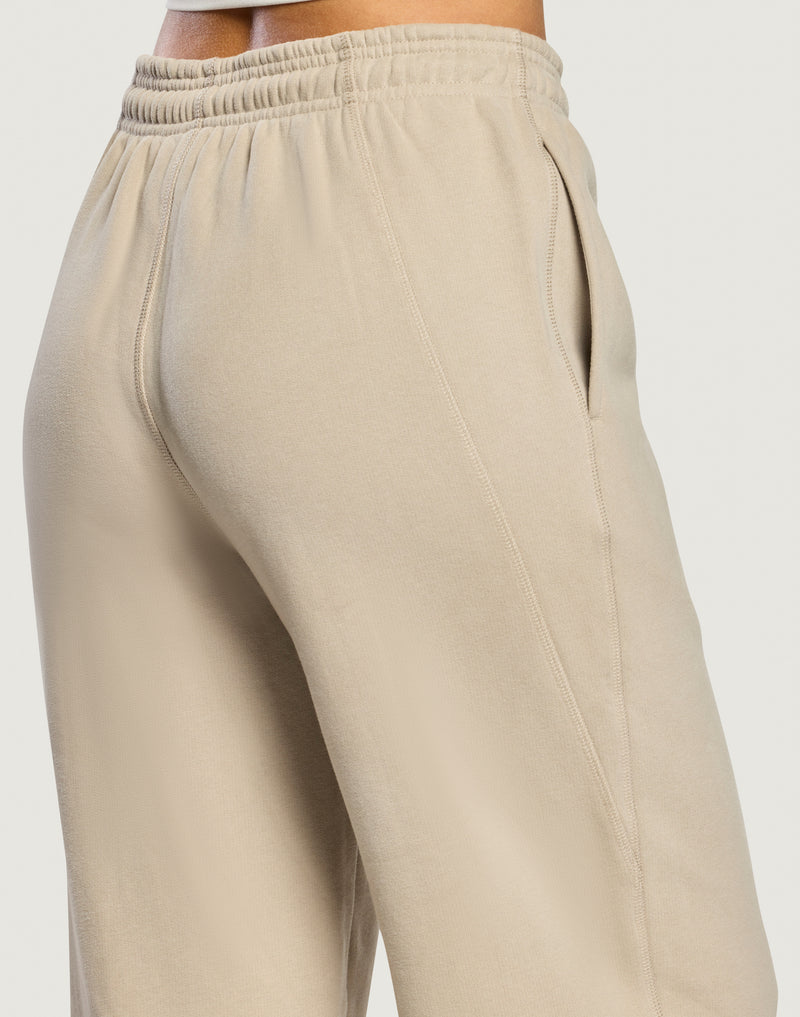 Wide Leg Joggers in Rich Taupe
£60.00