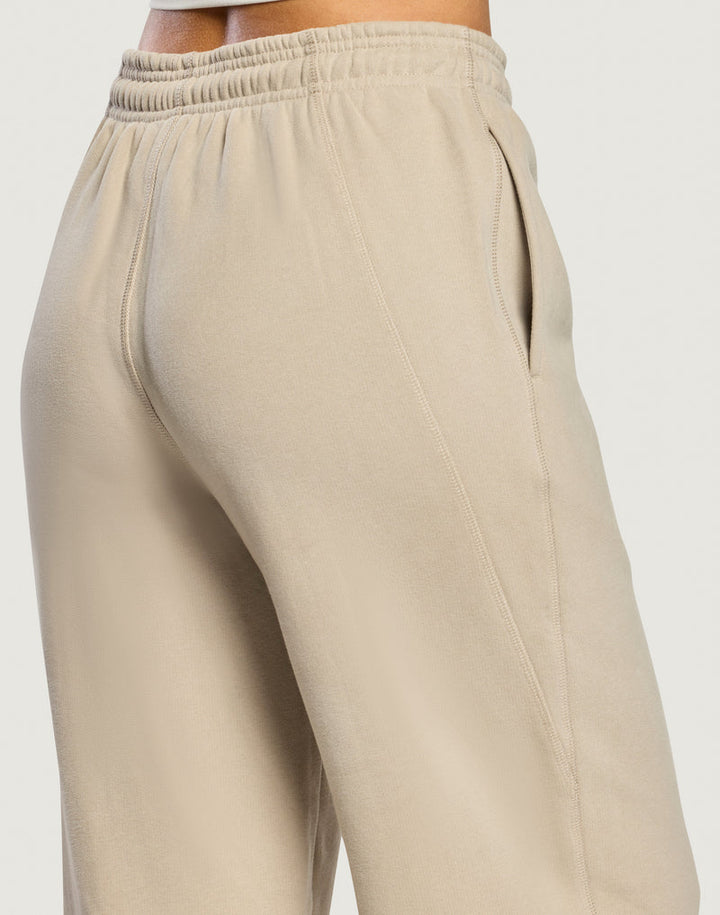 Wide Leg Joggers in Rich Taupe
£60.00