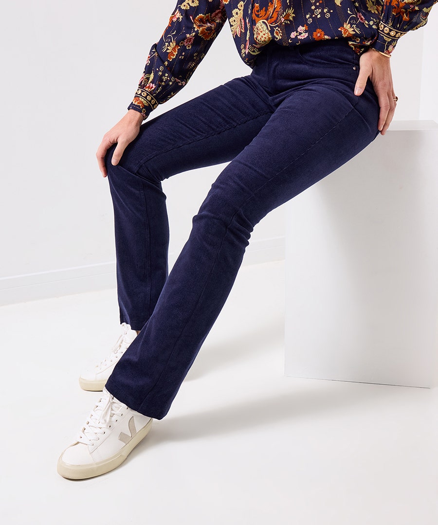 Marvelous  Midnight Cord Trousers