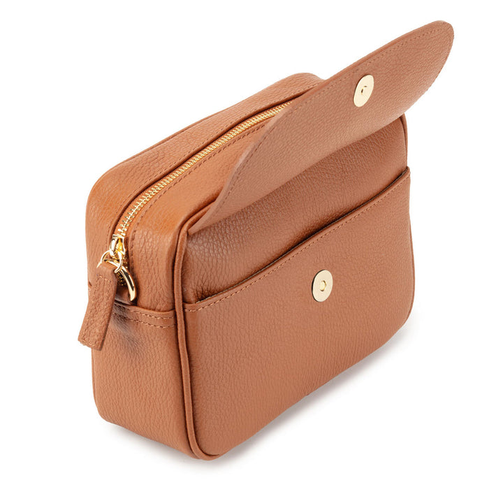 Crossbody Town bag Tan