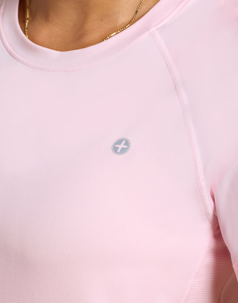 Relentless Tee in Ballet Pink