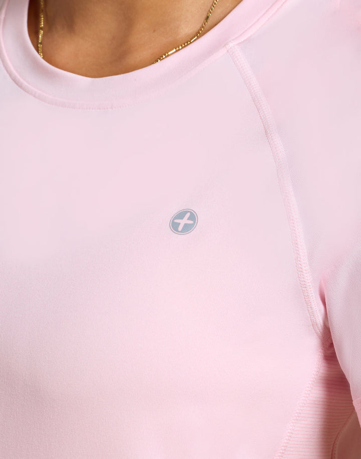 Relentless Tee in Ballet Pink