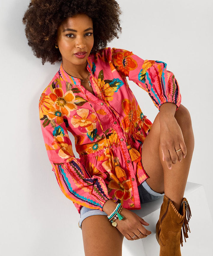 Sunshine Days Printed Top