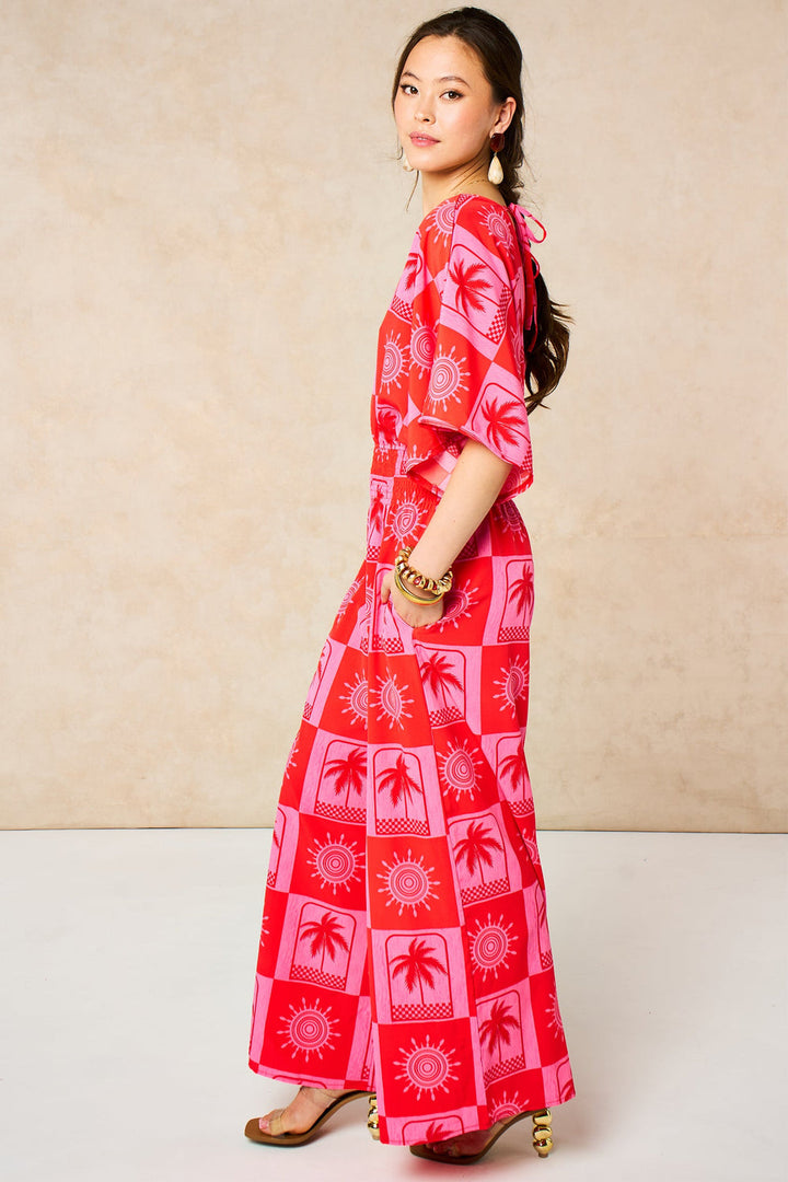 Palm Tree Holiday  jumpsuit