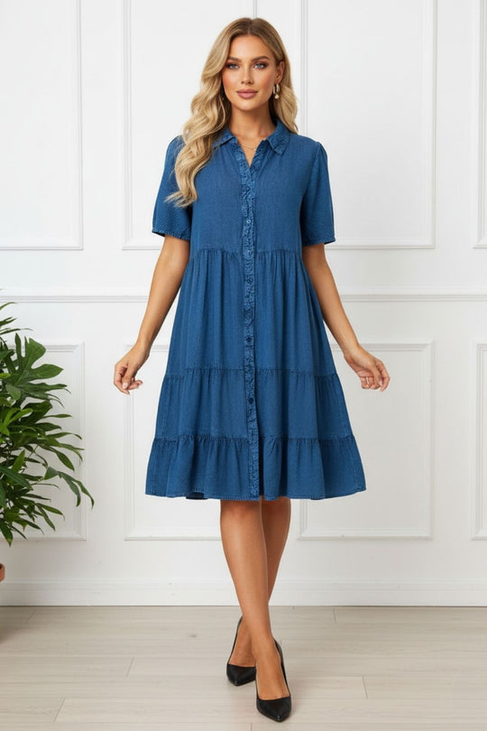 Summer shirt dress