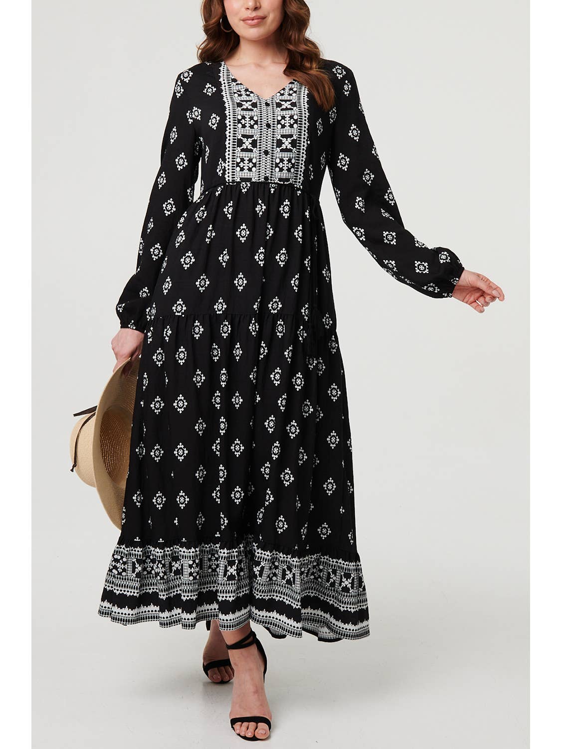 Black maxi dress (sale)