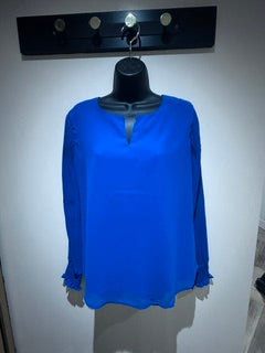 cobalt blue blouse Stella morgan