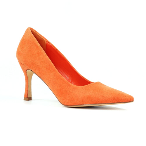 Amy Orange Court Shoe