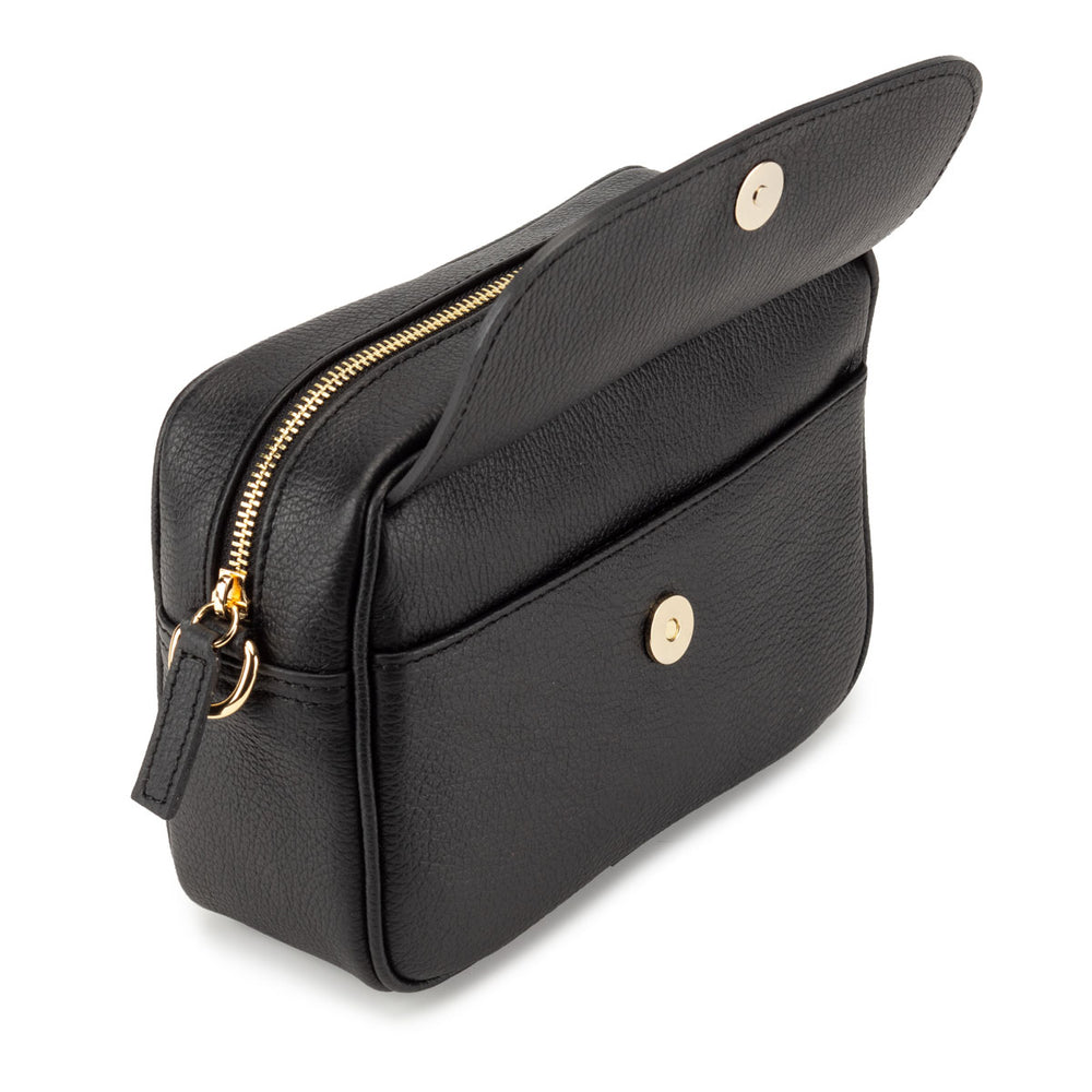 Crossbody Town bag in Black
