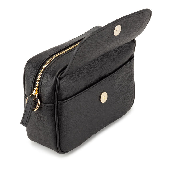 Crossbody Town bag in Black