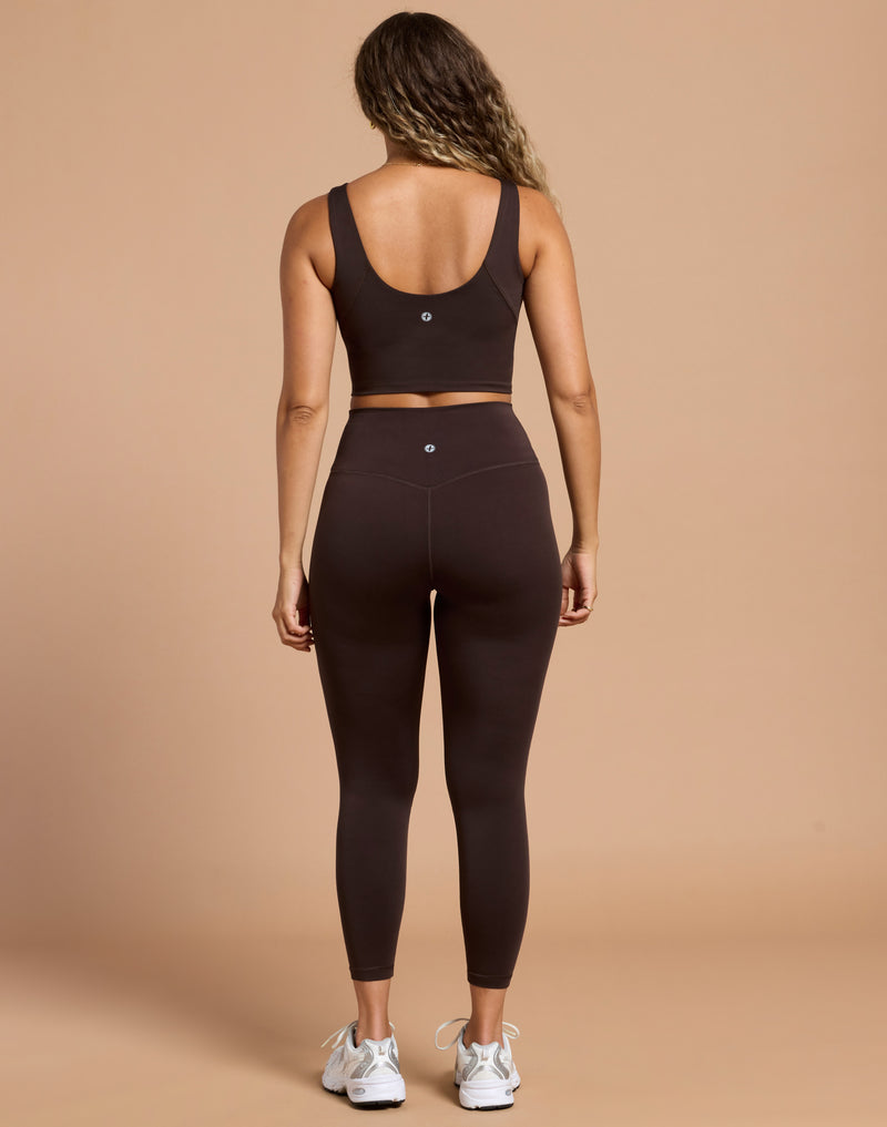 Day Kind 7/8 Legging in Mocha Bean