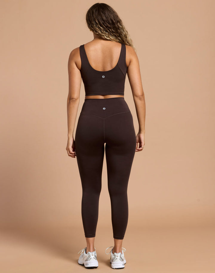 Day Kind 7/8 Legging in Mocha Bean