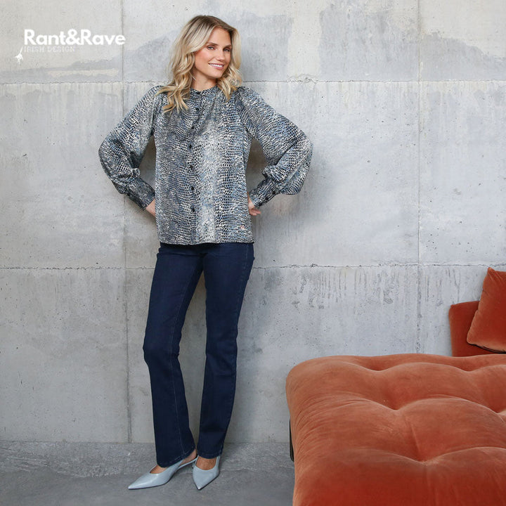 Rant &amp; Rave Wendy Bootcut Tummy Tuck Jean Mid Indigo