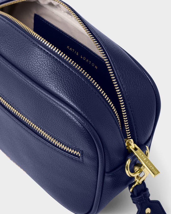Hallie crossbody bag in Navy
