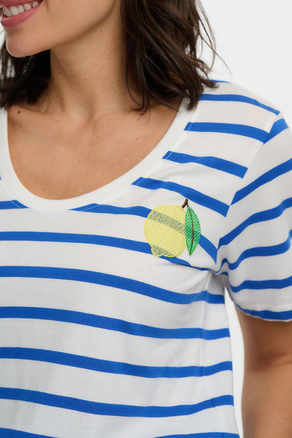 sugarhill Brighton Sylvie scoop neck t - shirt