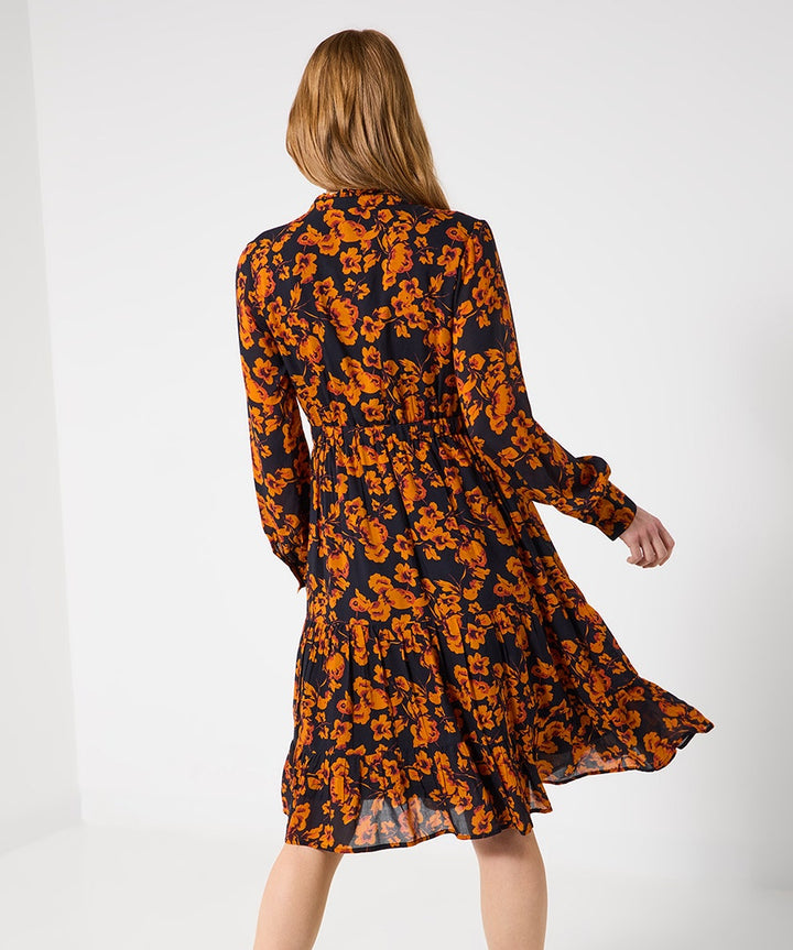 Autumnal Floral Dress