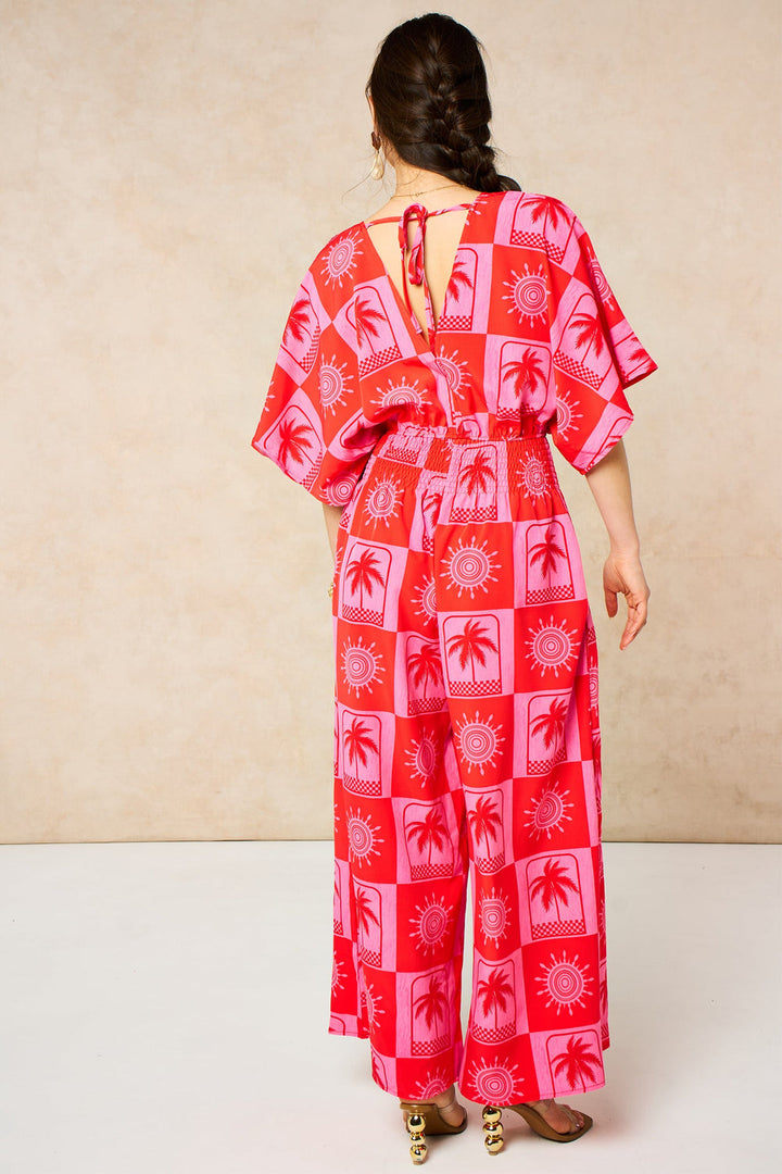 Palm Tree Holiday  jumpsuit