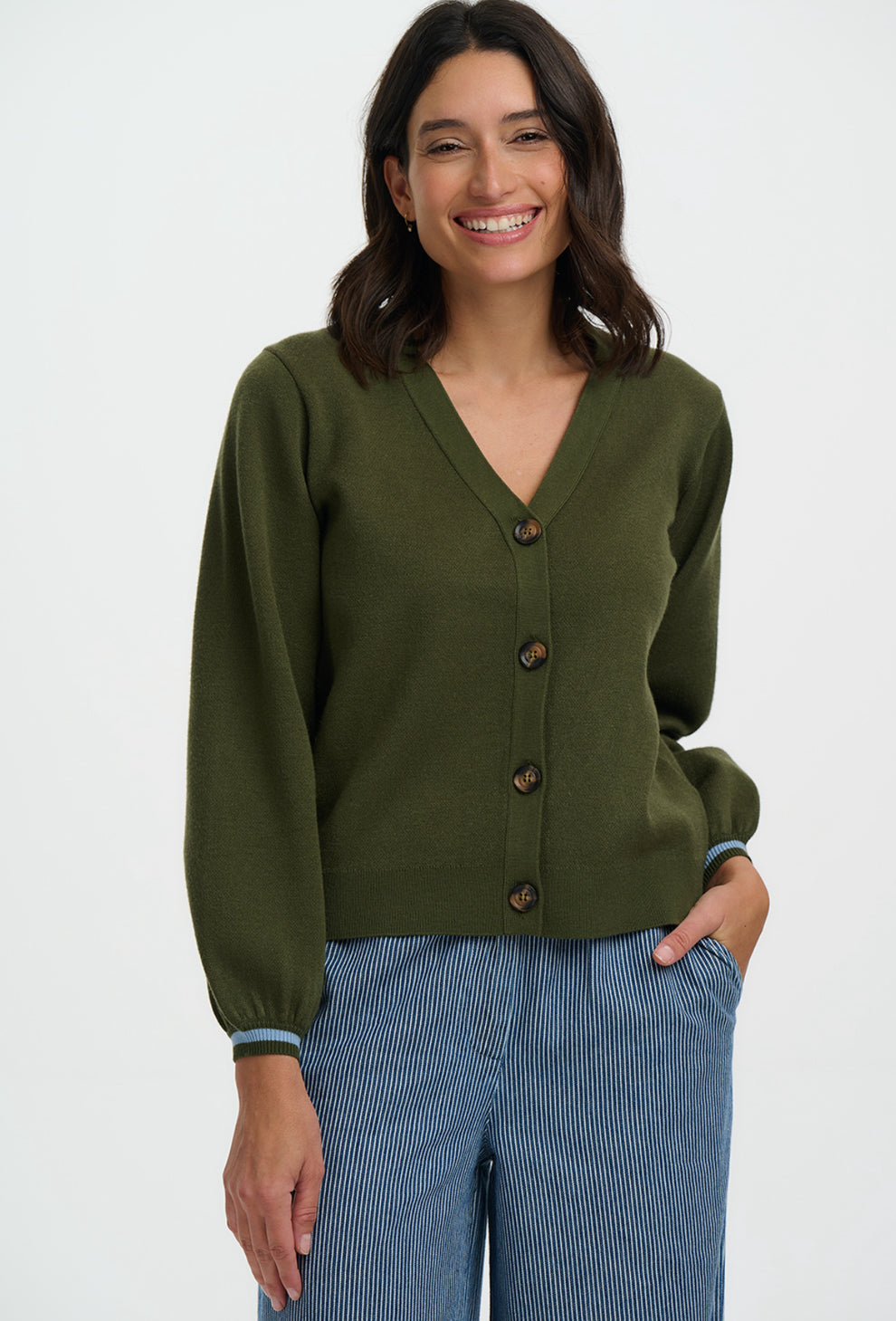 Khaki Leopard Print jungle knit